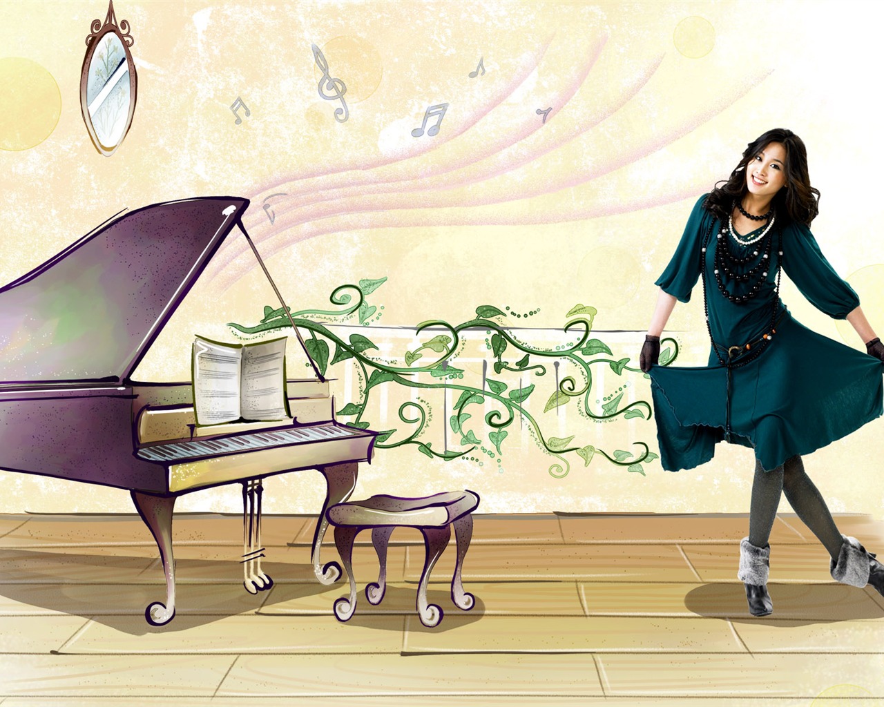 Synthetic characters wallpaper (1) #2 - 1280x1024
