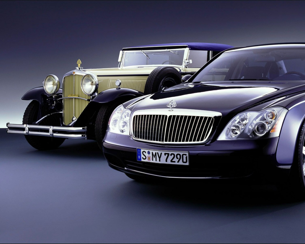 Maybach luxusní vozy wallpaper #1 - 1280x1024