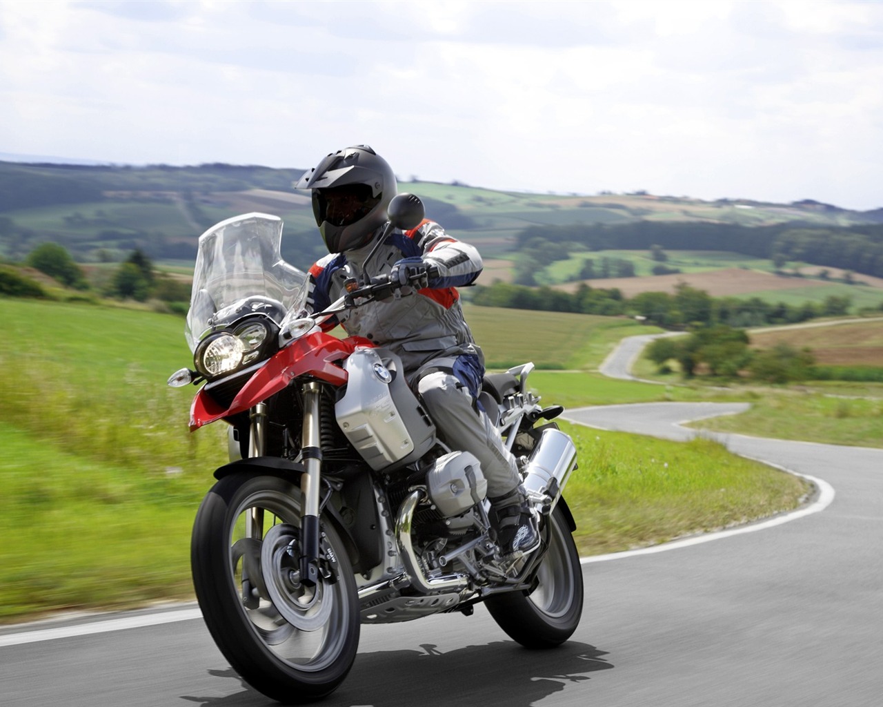 2010 BMW motocykl na plochu #2 - 1280x1024
