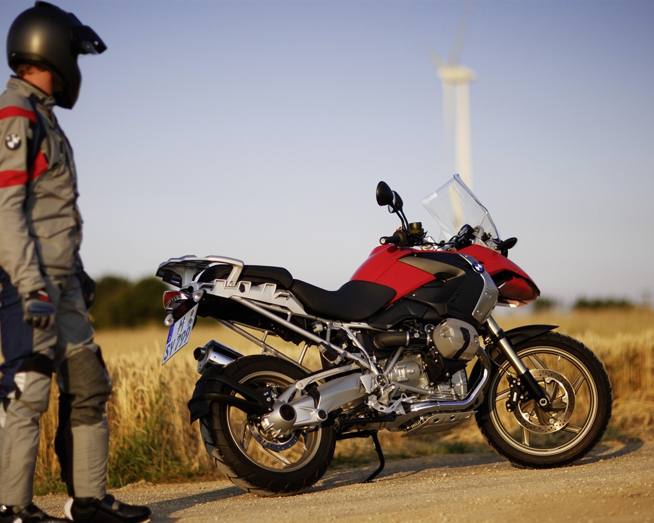 2010 BMW motocykl na plochu #3 - 1280x1024