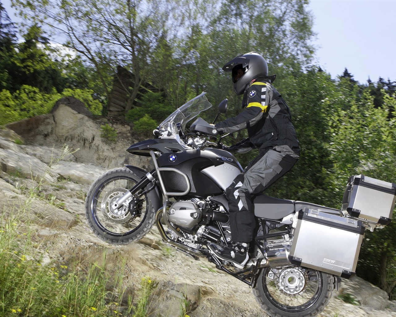 2010 BMW motocykl na plochu #9 - 1280x1024