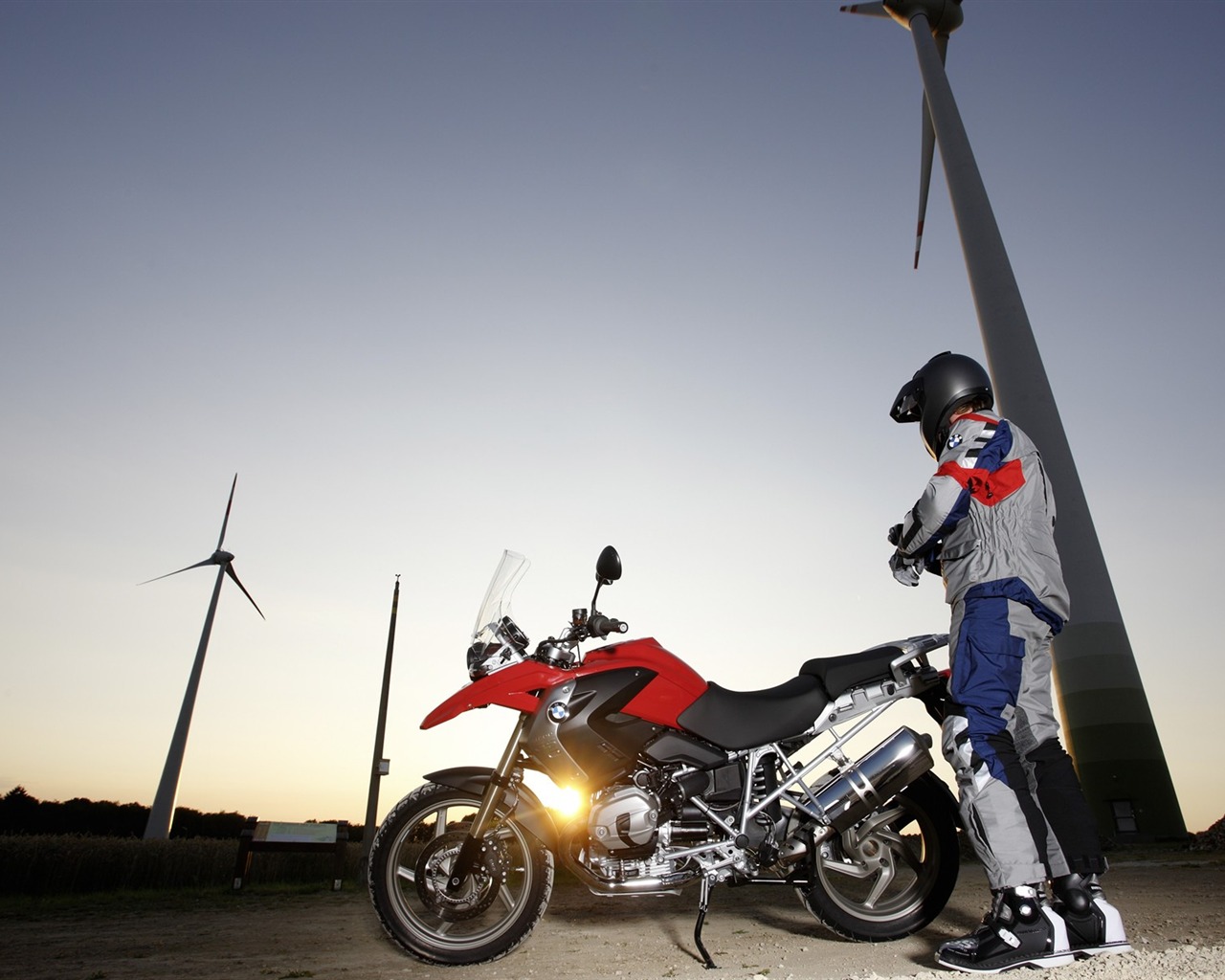 2010 BMW motocykl na plochu #15 - 1280x1024
