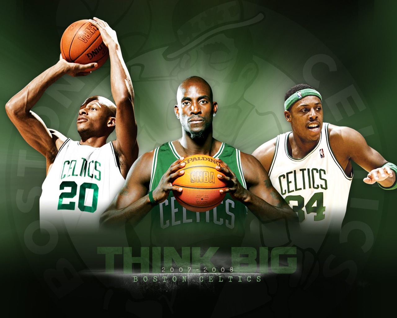 Boston Celtics Official Wallpaper #1 - 1280x1024