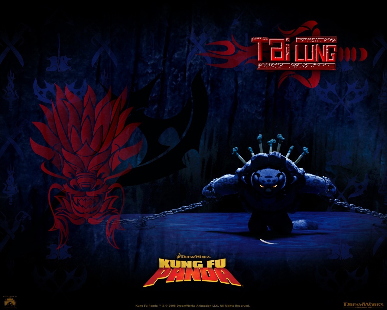 3D animace Kung Fu Panda wallpaper #16 - 1280x1024