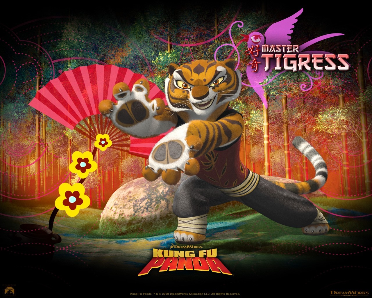3D animace Kung Fu Panda wallpaper #22 - 1280x1024