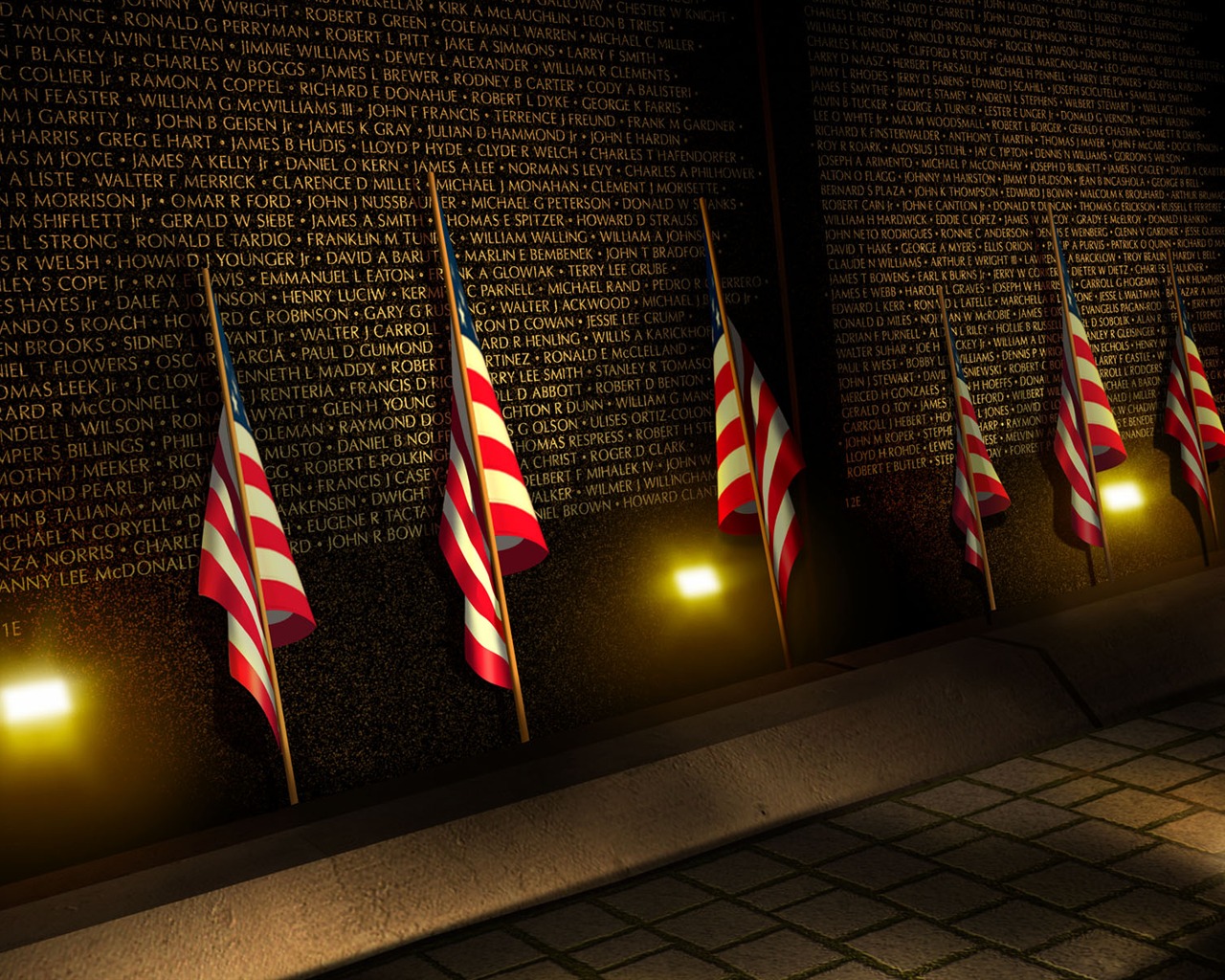 U. S. Den nezávislosti téma wallpaper #29 - 1280x1024