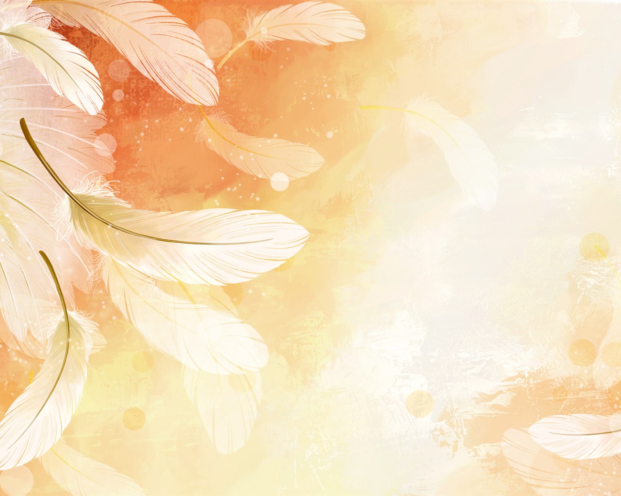 Syntetické Wallpaper barevné květiny #4 - 1280x1024