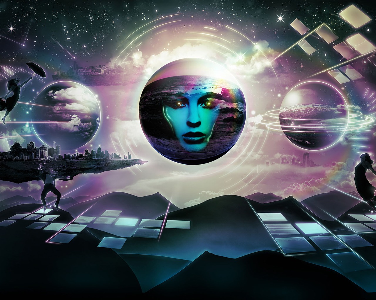 New Creative Design Wallpaper #22 - 1280x1024