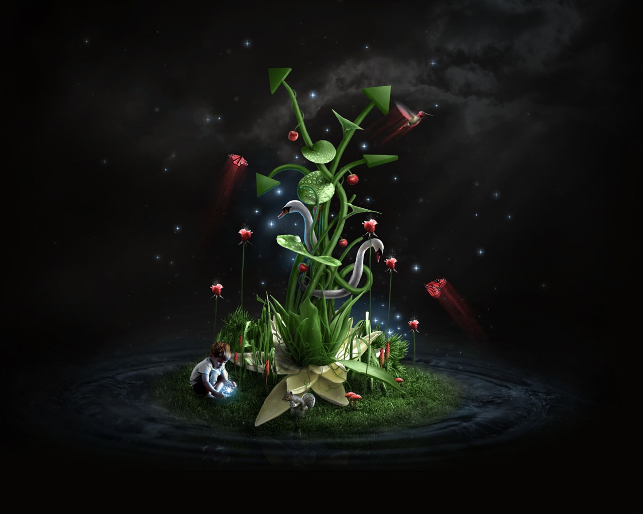 New Creative Design Wallpaper #34 - 1280x1024