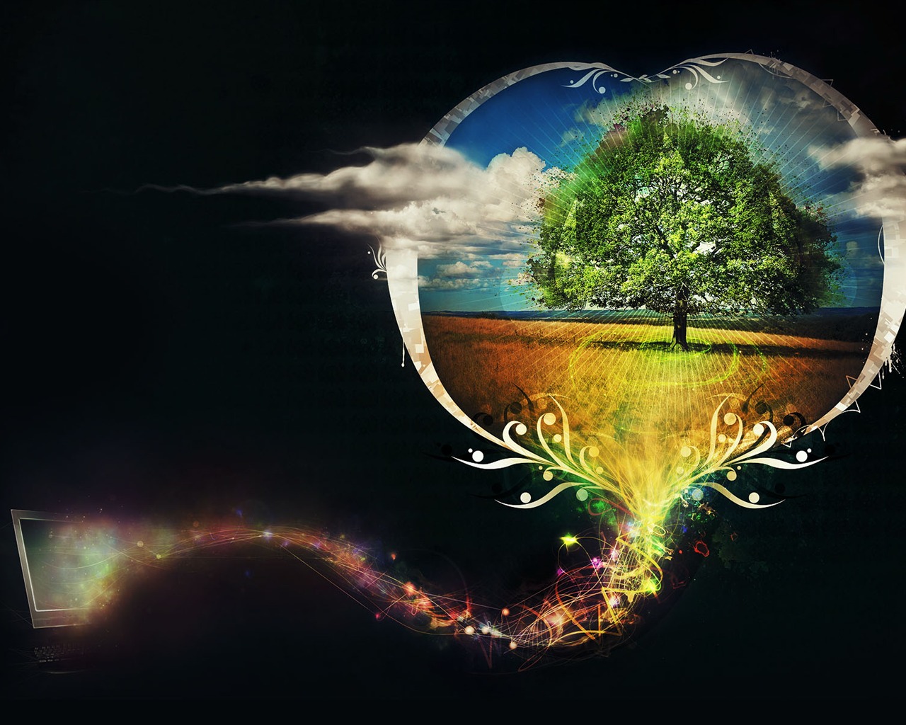 New Creative Design Wallpaper #36 - 1280x1024