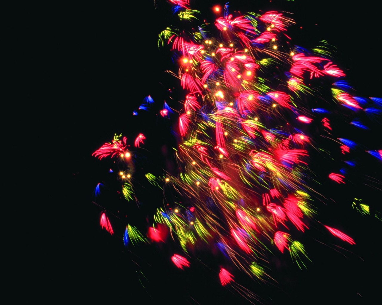 Festival ohňostroj wallpaper #31 - 1280x1024