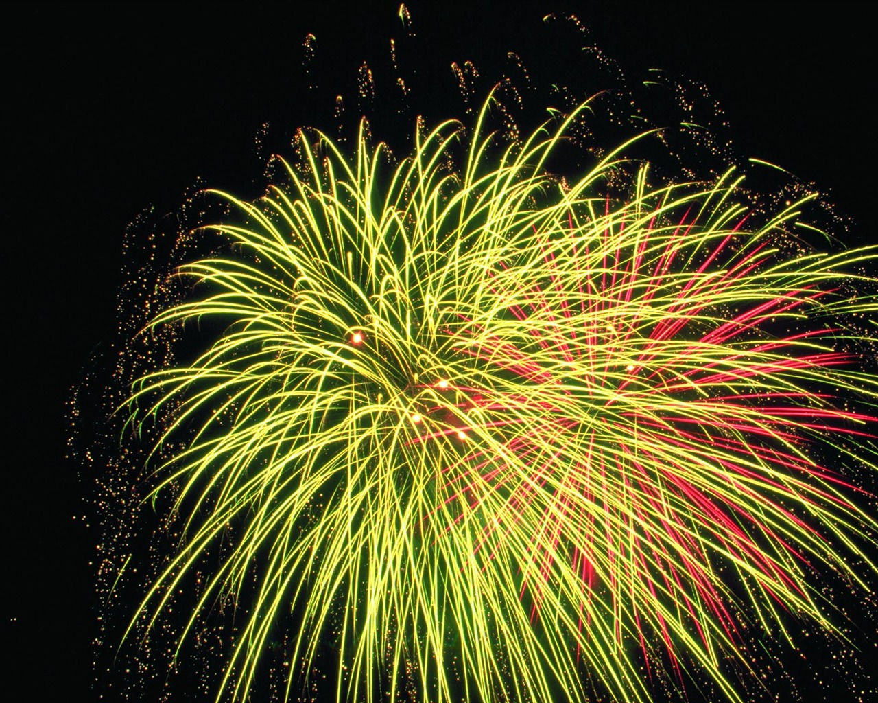 Festival ohňostroj wallpaper #36 - 1280x1024