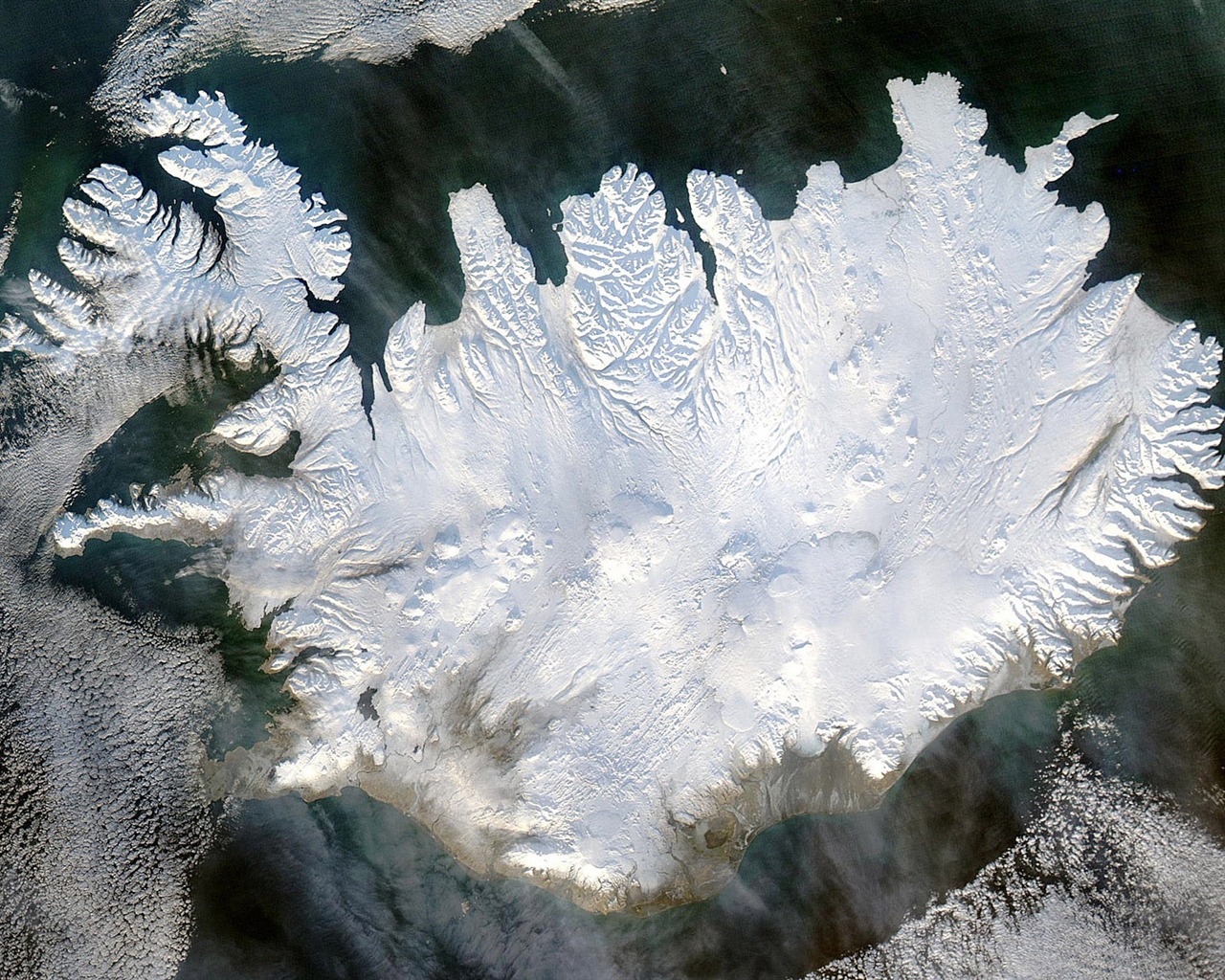 HD wallpaper beautiful bird's-eye view of Earth #24 - 1280x1024