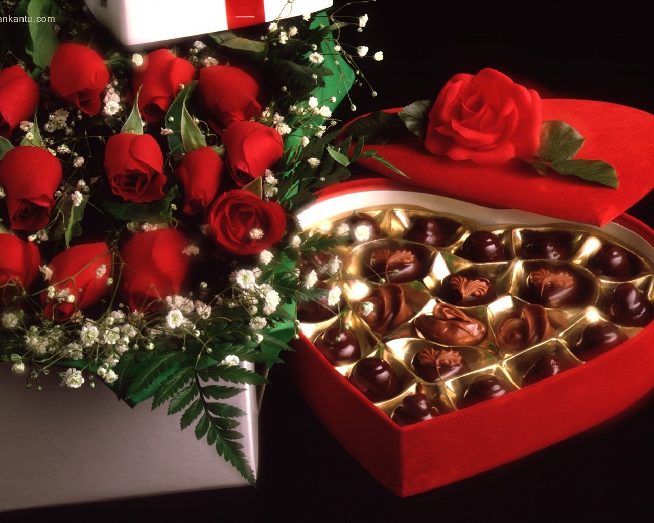 nesmazatelné Valentýn Čokoláda #4 - 1280x1024