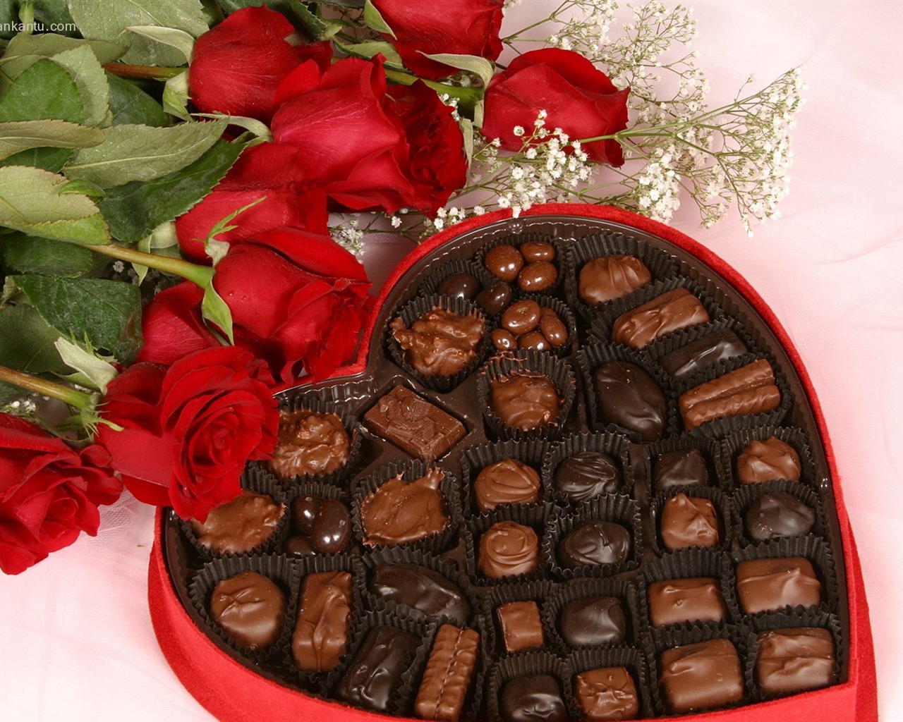 nesmazatelné Valentýn Čokoláda #12 - 1280x1024