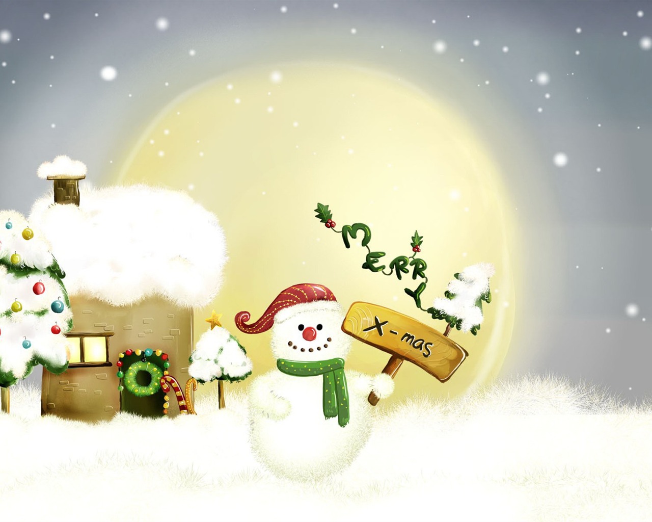 Christmas HD Wallpapers #35 - 1280x1024