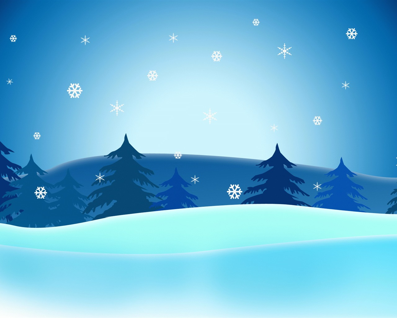 vánoční HD Tapety na plochu #36 - 1280x1024