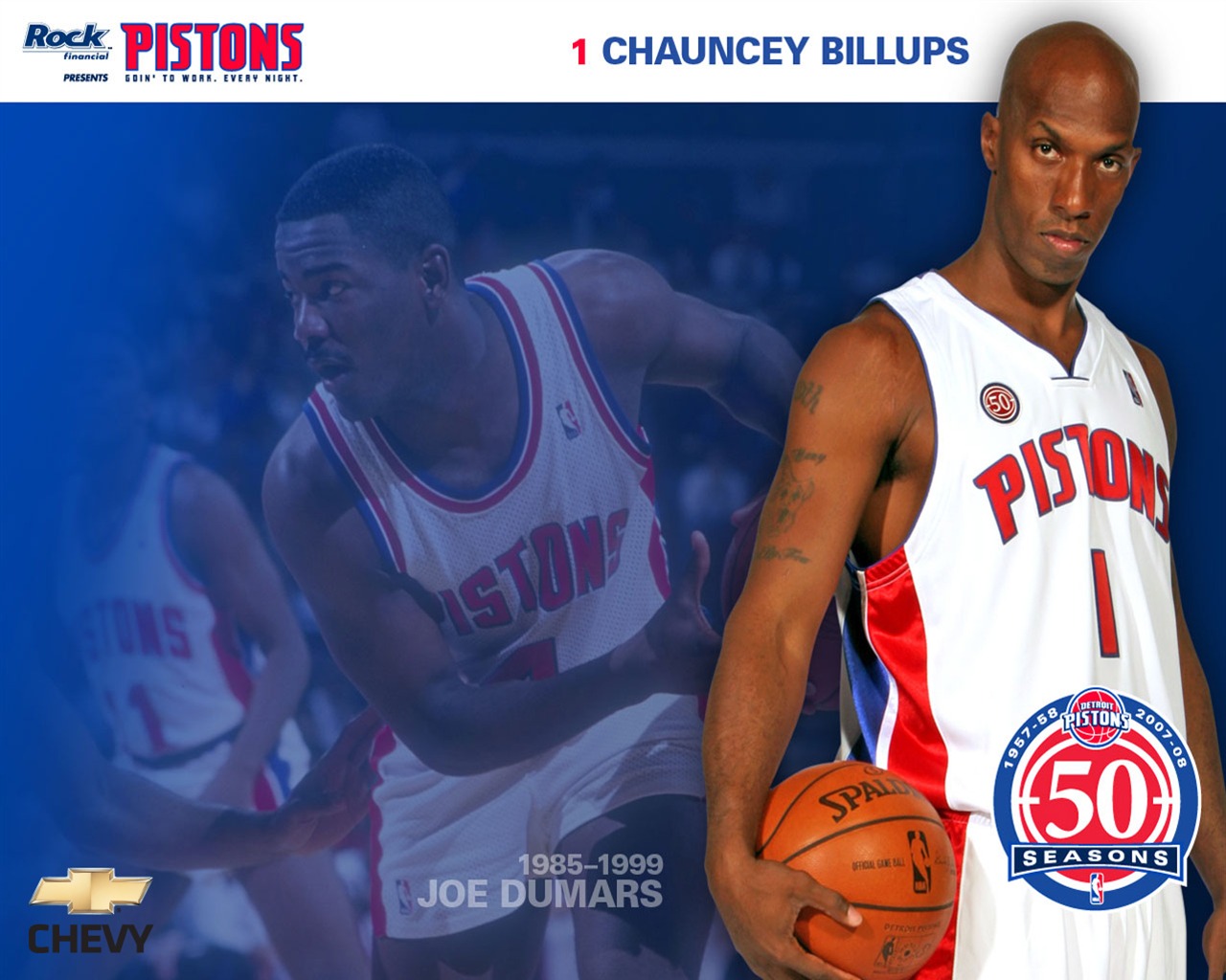 Detroit Pistons Oficiální Wallpaper #3 - 1280x1024