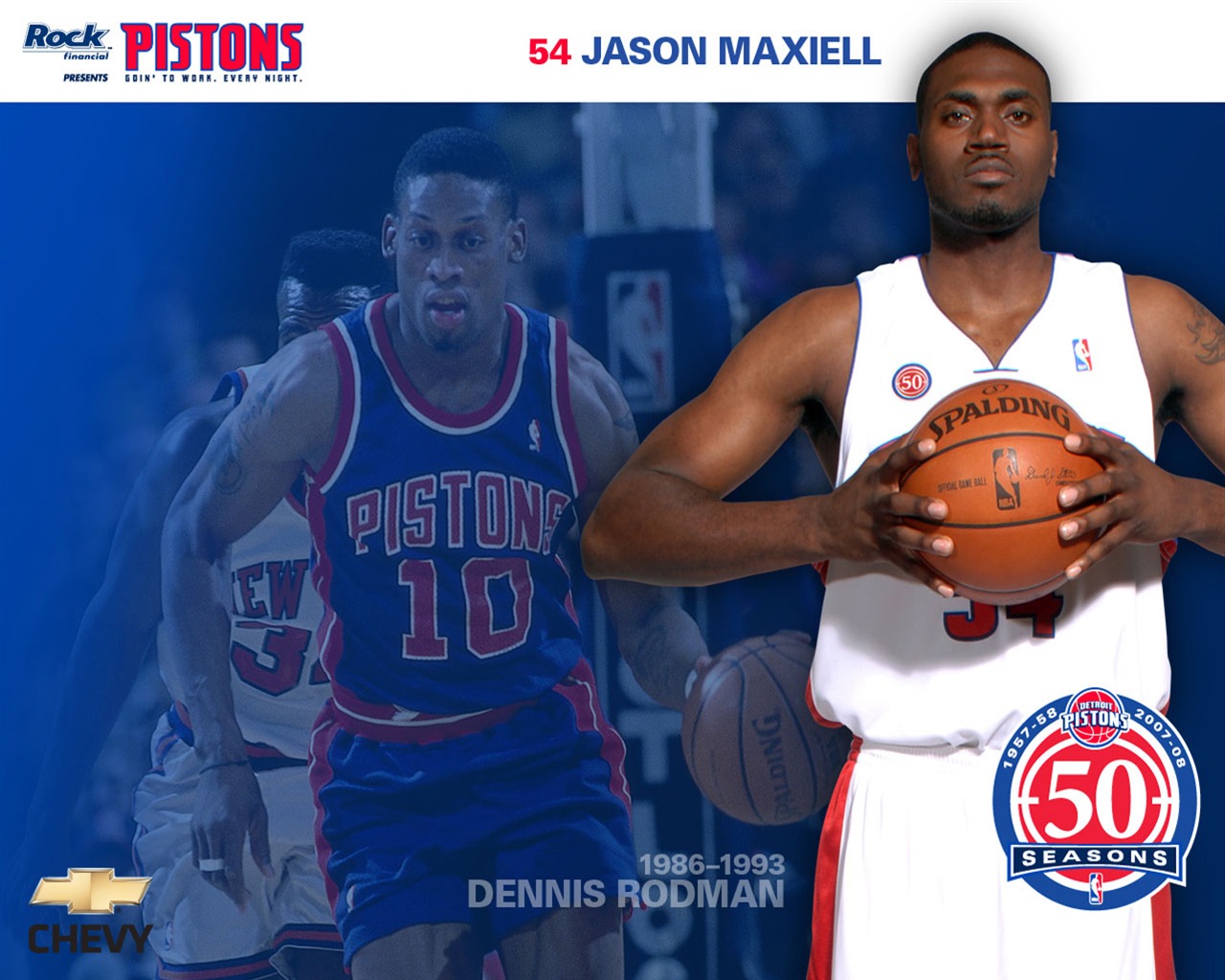 Detroit Pistons Offizielle Wallpaper #18 - 1280x1024