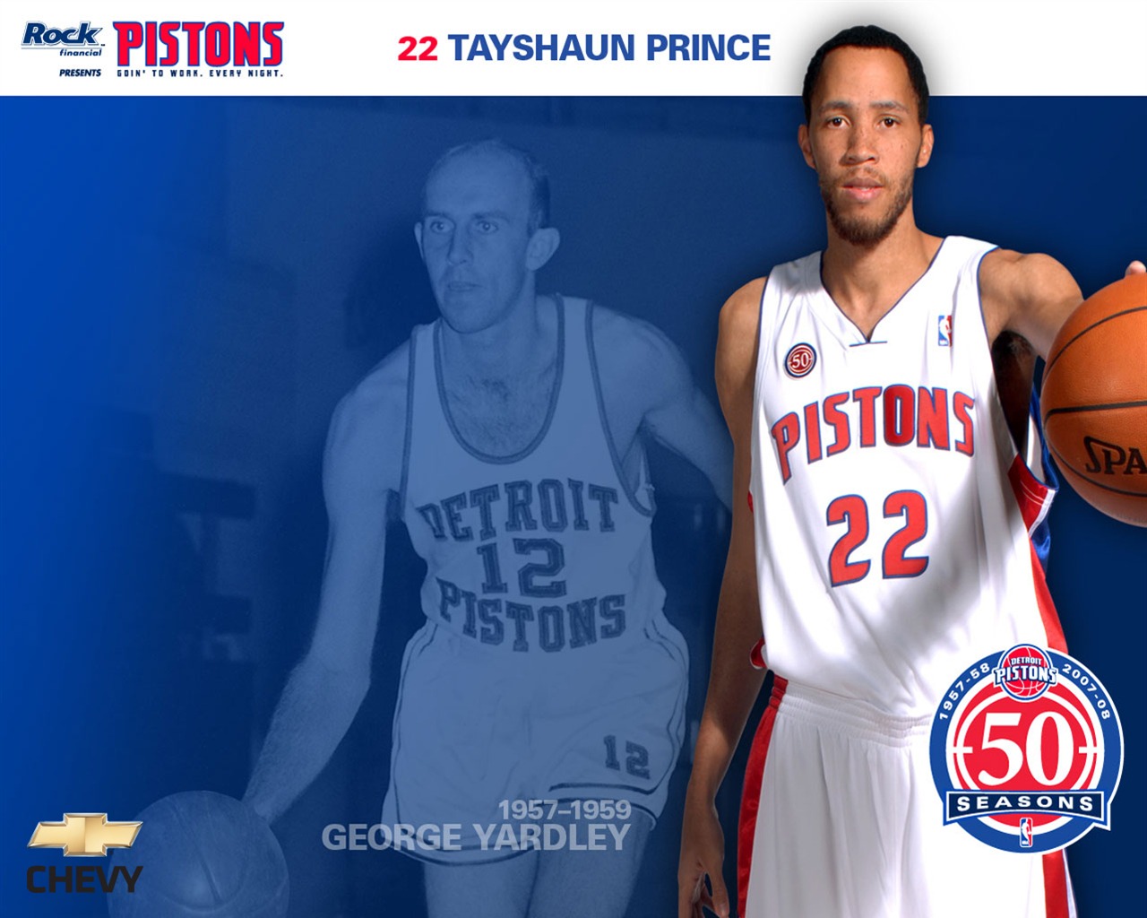 Detroit Pistons Oficiální Wallpaper #22 - 1280x1024
