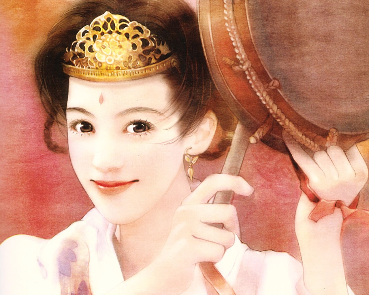 Ancient Women's Painting Wallpaper #13 - 1280x1024