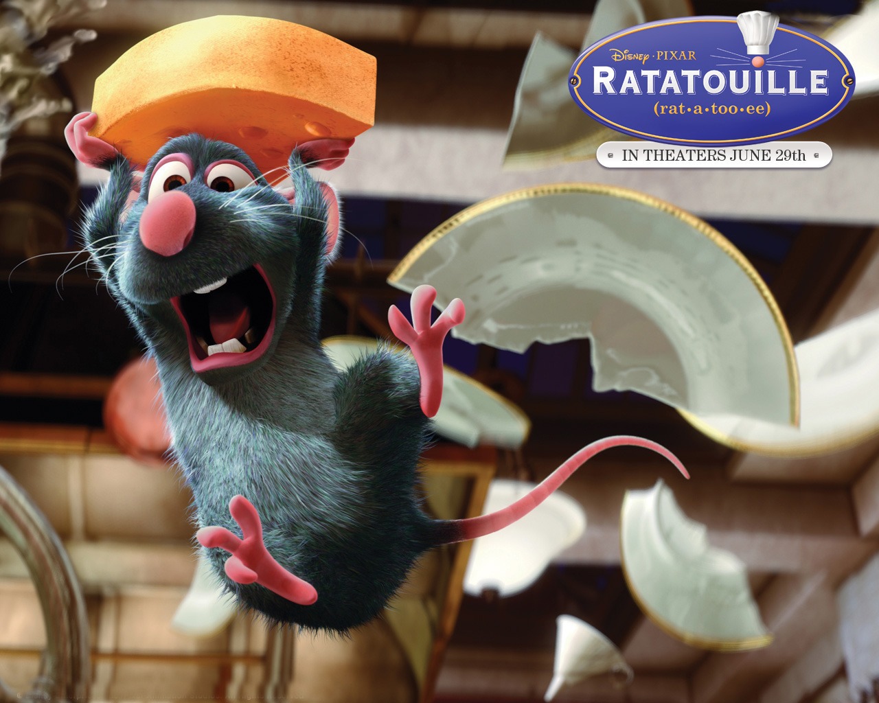 料理鼠王 Ratatouille 壁紙專輯 #1 - 1280x1024