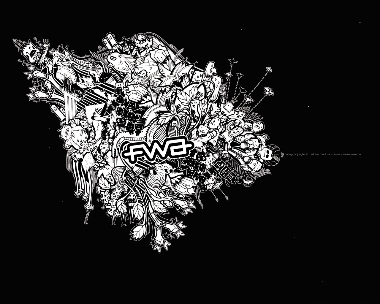 FWA Black Album wallpapers #24 - 1280x1024