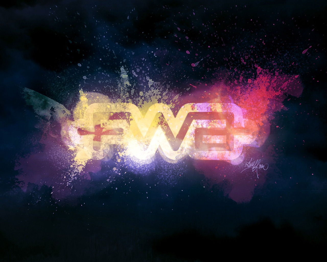 FWA黑色專輯壁紙 #40 - 1280x1024