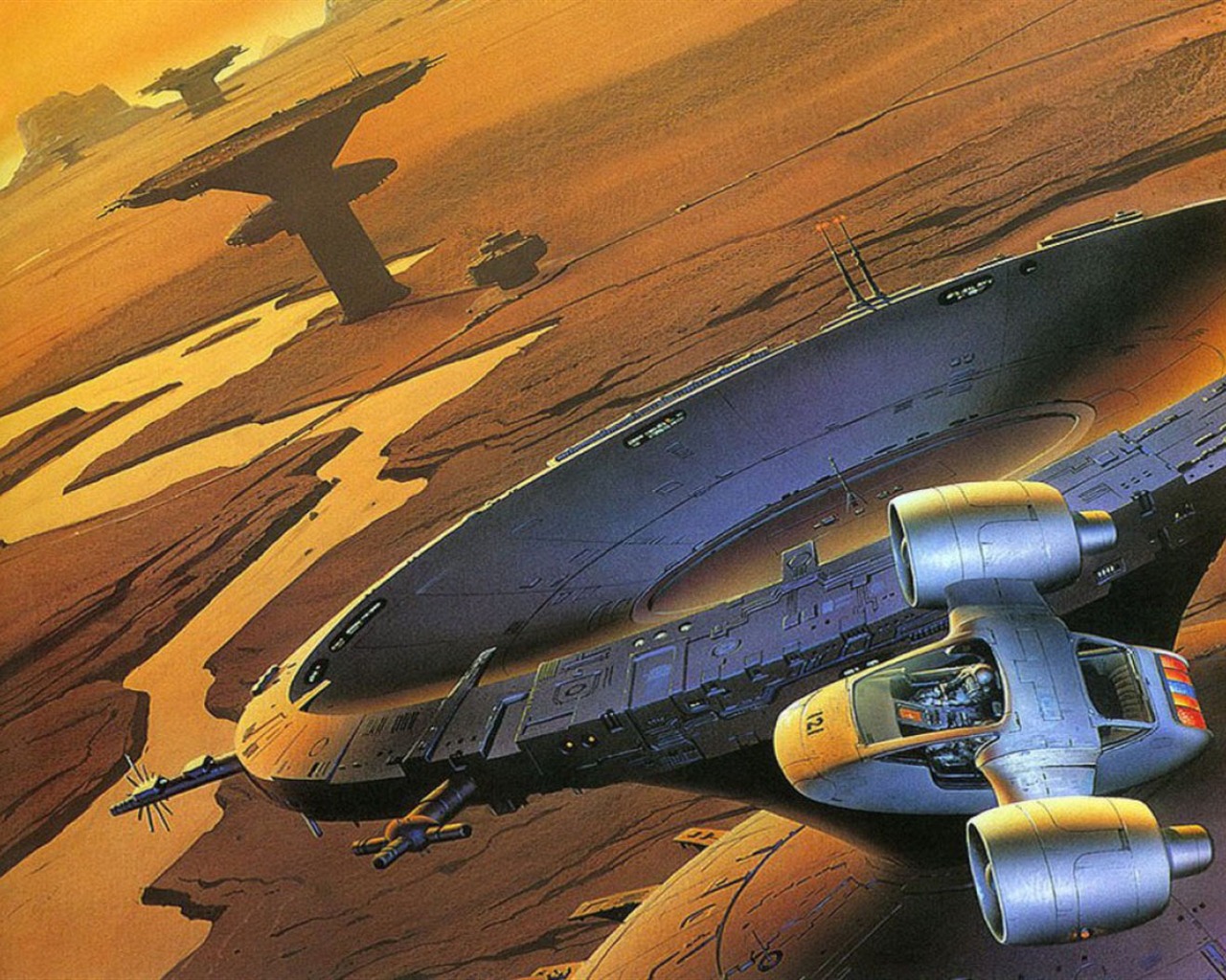 Sci-Fi budoucnosti Tapety #2 - 1280x1024