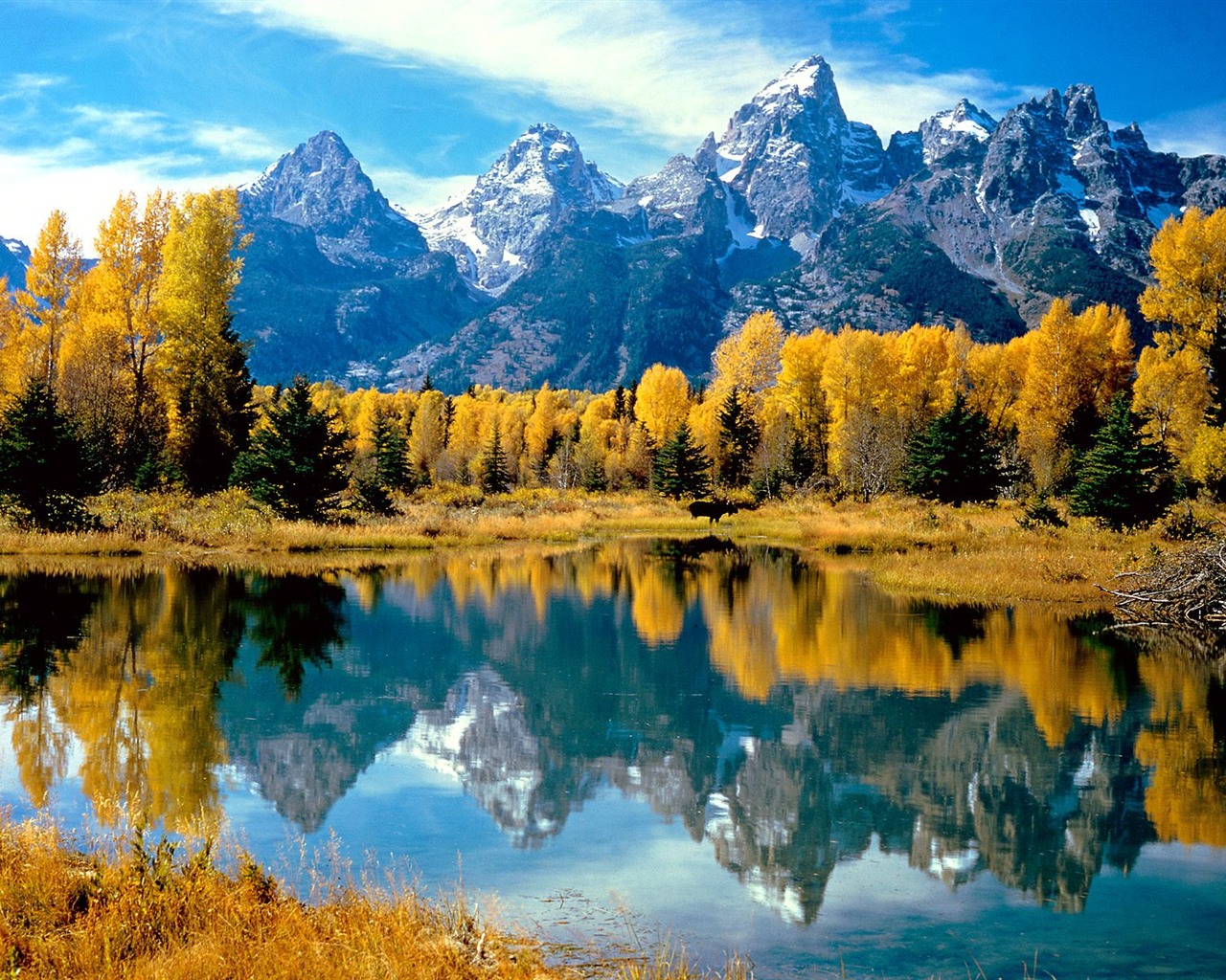 秋の風景の美しい壁紙 #19 - 1280x1024