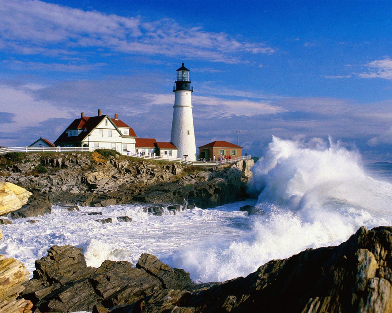 Coastal Lighthouse HD Wallpaper #9 - 1280x1024