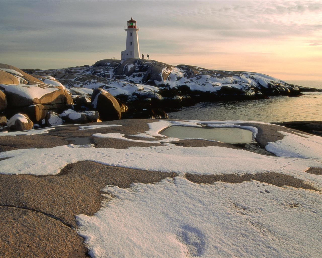 Pobřežní Lighthouse HD Wallpaper #10 - 1280x1024