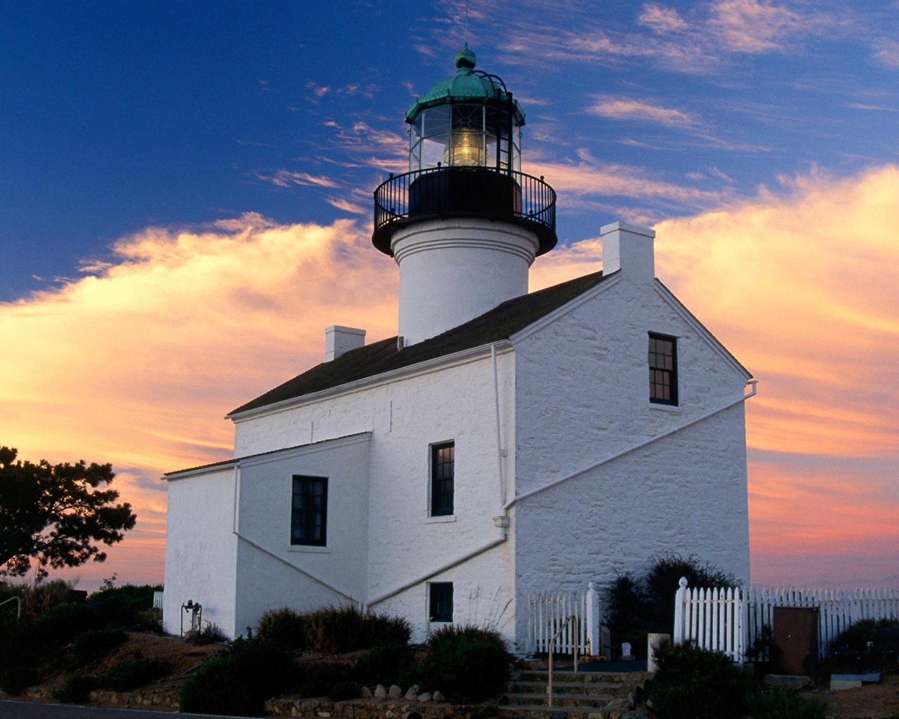 Pobřežní Lighthouse HD Wallpaper #12 - 1280x1024