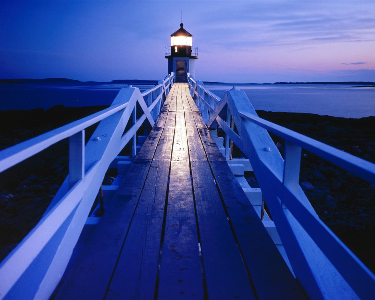 Pobřežní Lighthouse HD Wallpaper #20 - 1280x1024