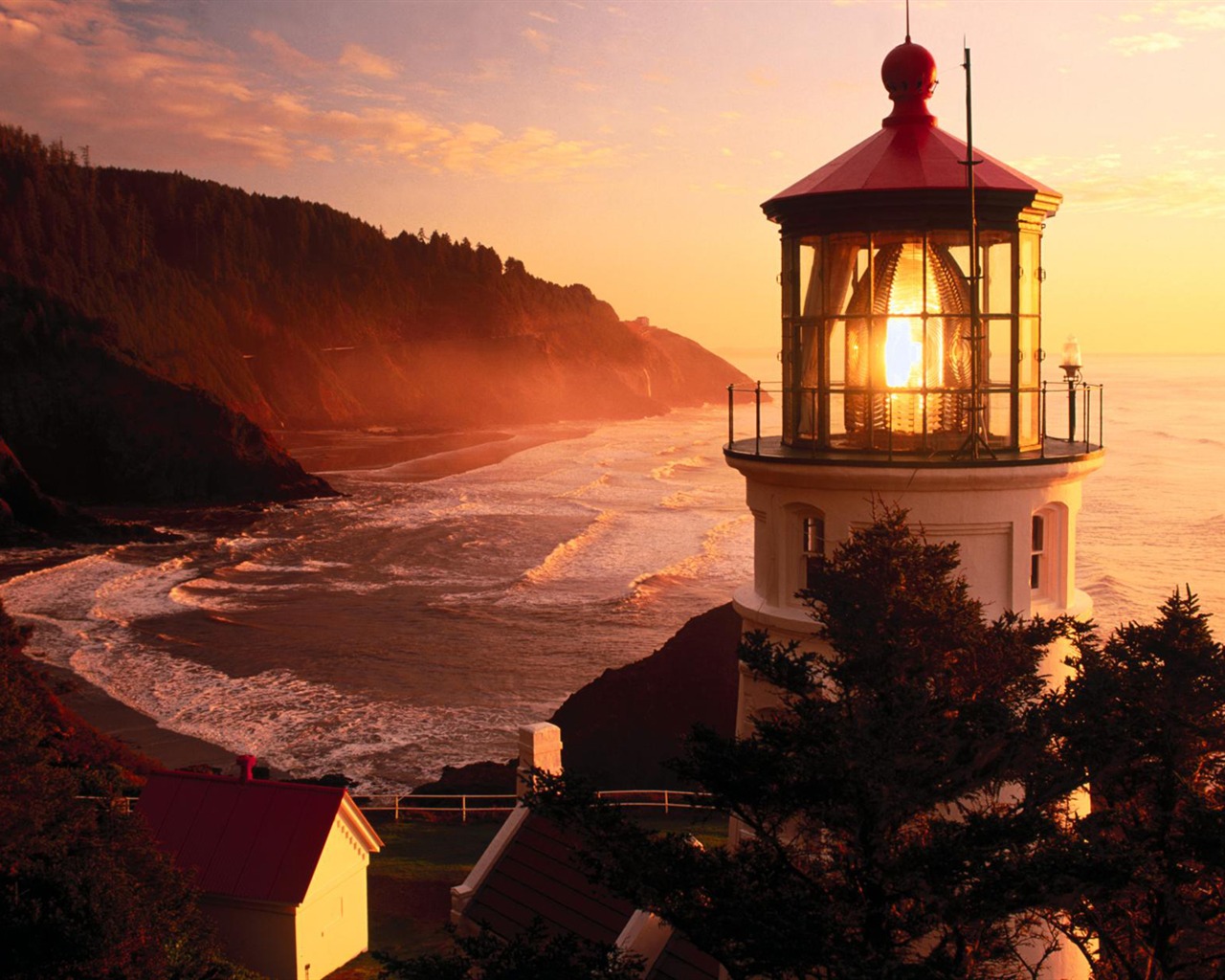 Coastal Lighthouse HD Wallpaper #24 - 1280x1024