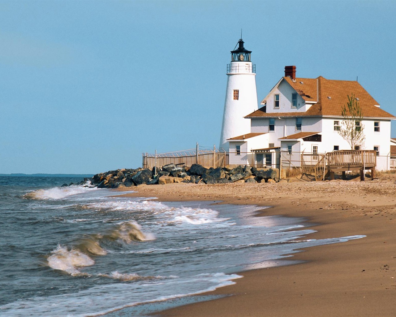 Coastal Lighthouse HD Wallpaper #29 - 1280x1024