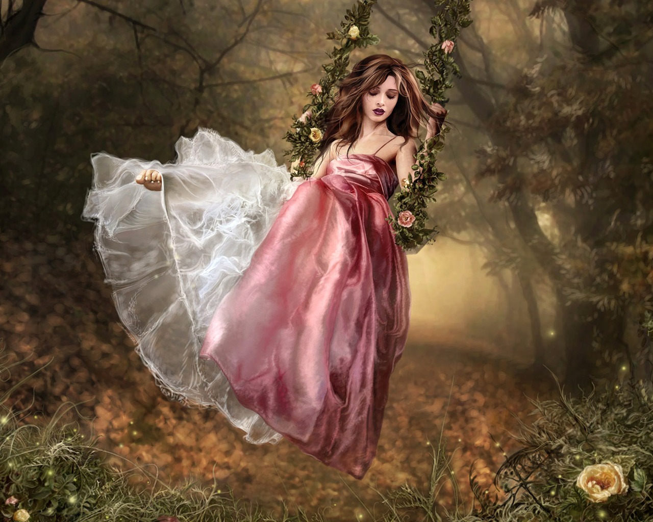 Krásné ženy wallpaper fantasy ilustrátor #11 - 1280x1024