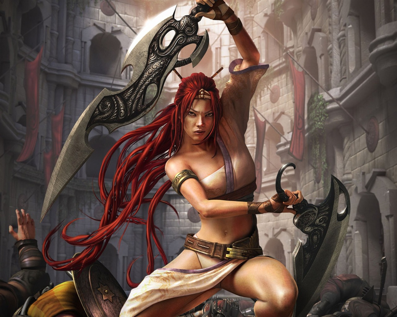 Krásné ženy wallpaper fantasy ilustrátor #32 - 1280x1024