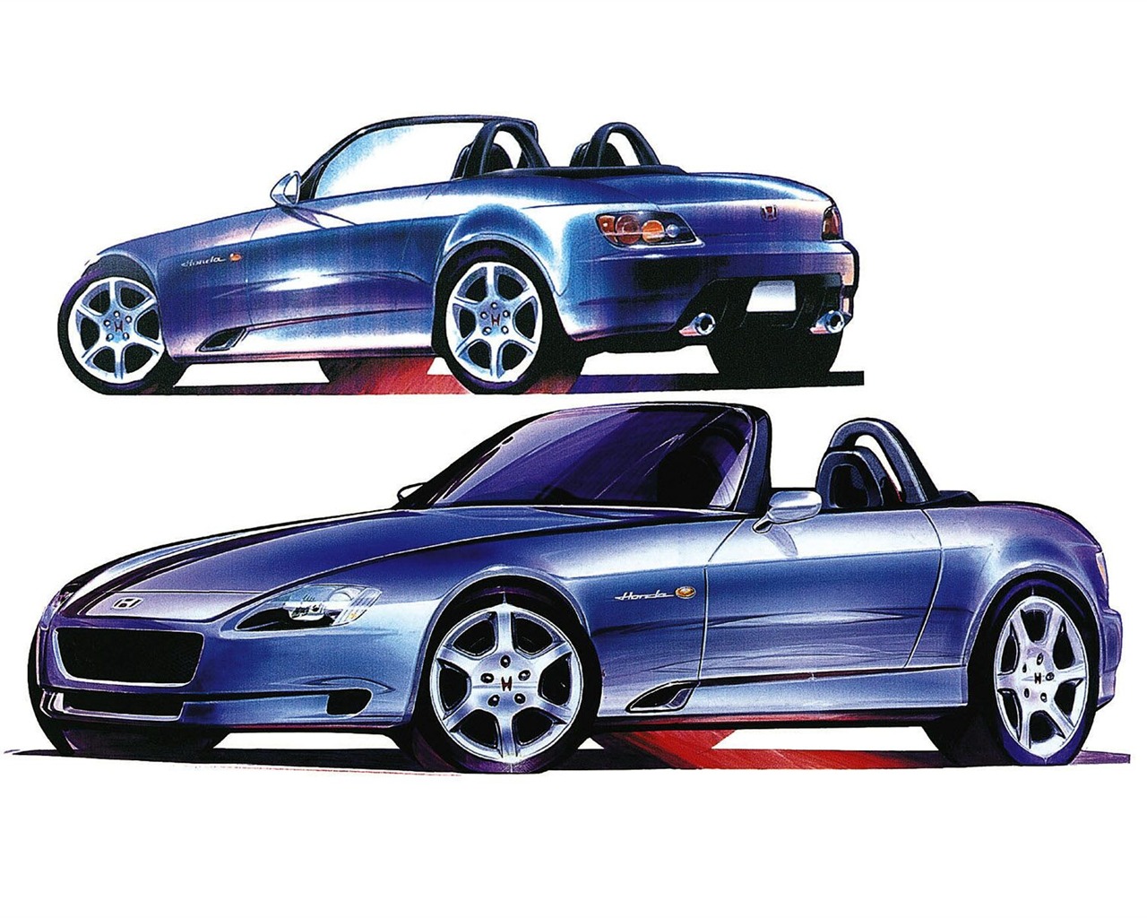 Honda S2000 voitures fonds d'écran #11 - 1280x1024