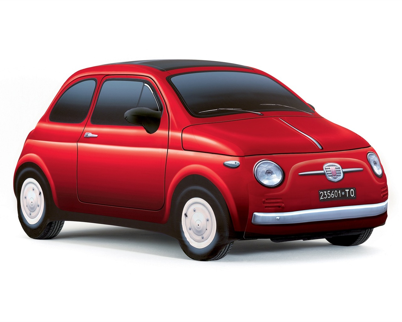 Fiat 500 tapet #13 - 1280x1024