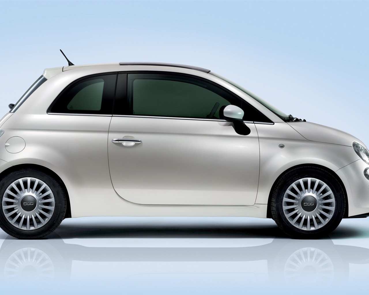 Fiat 500 tapet #15 - 1280x1024