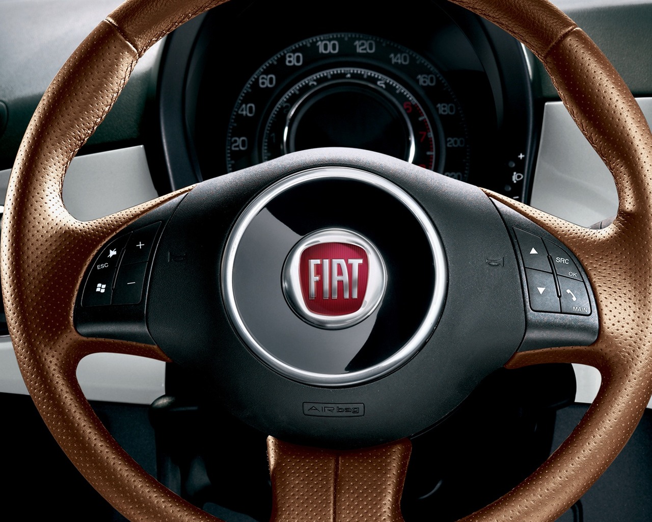 Fiat 500 tapet #18 - 1280x1024