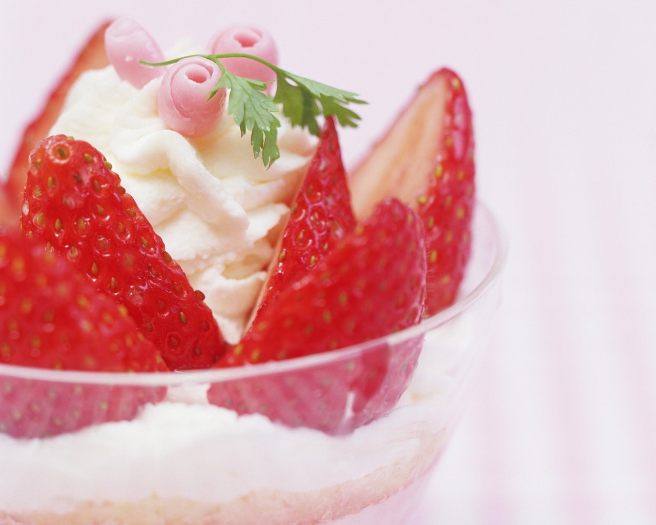Fond d'écran aux fraises fraîches #3 - 1280x1024