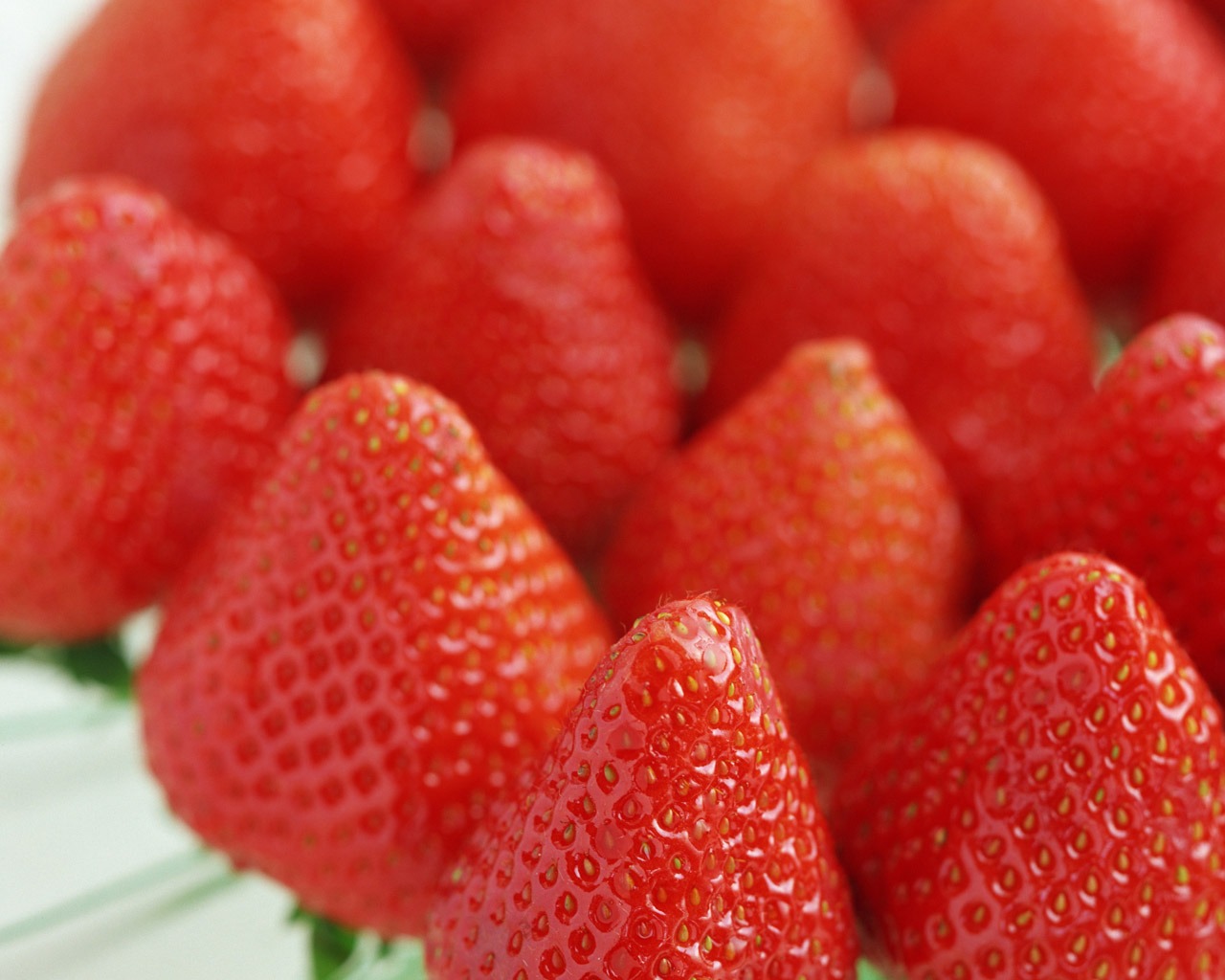 Fond d'écran aux fraises fraîches #7 - 1280x1024