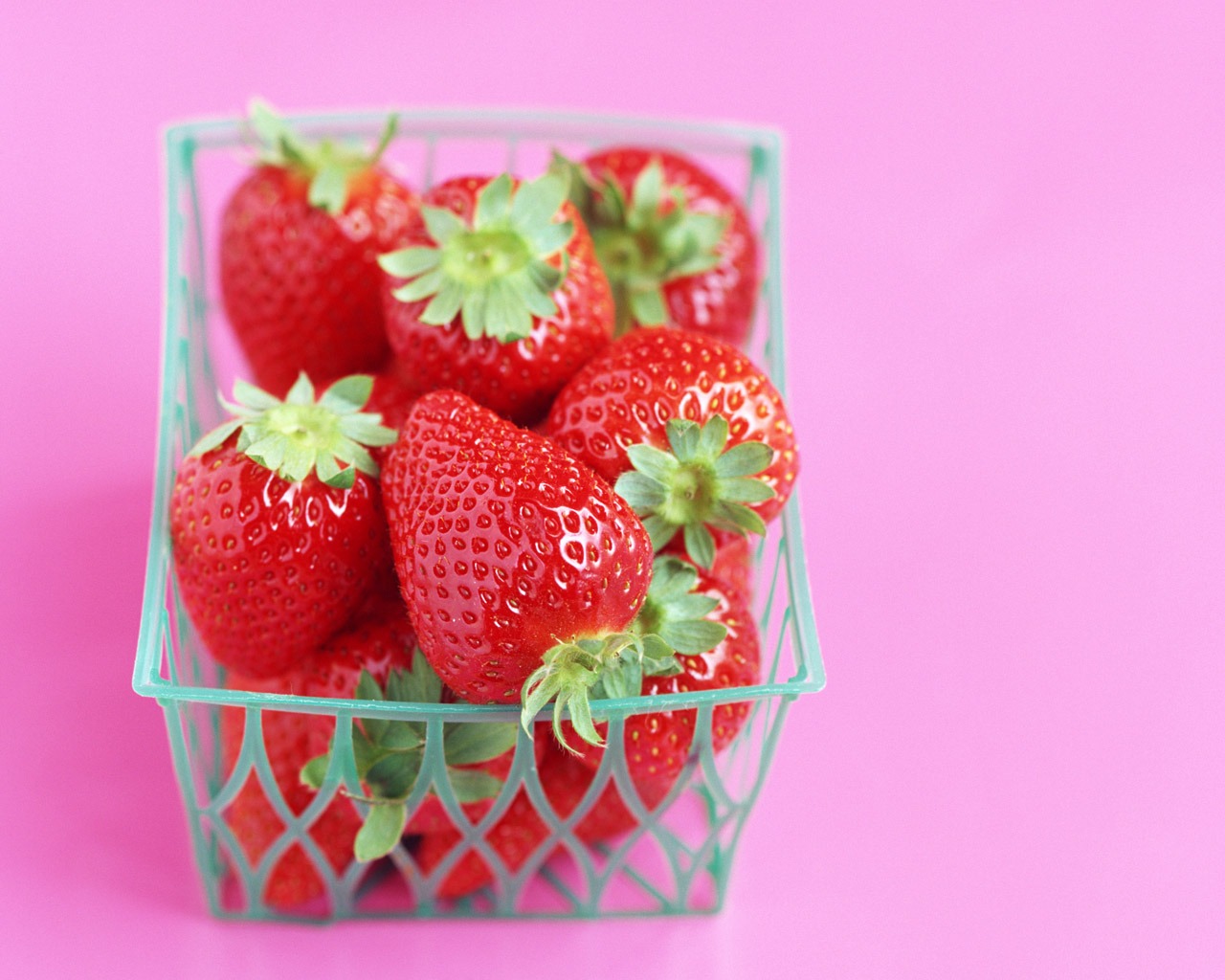Fond d'écran aux fraises fraîches #16 - 1280x1024