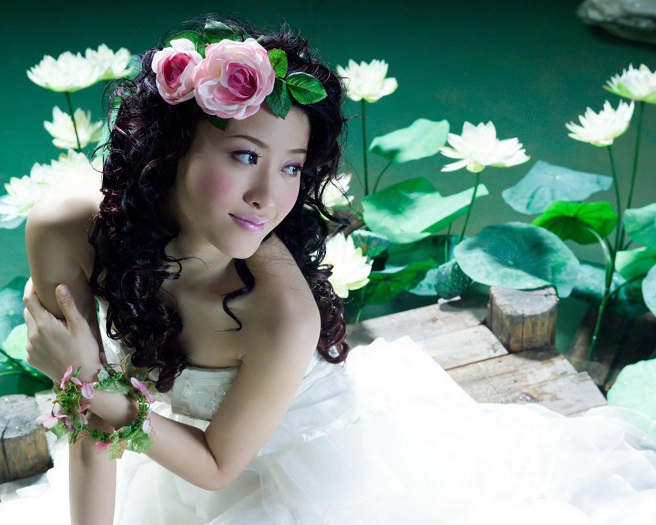 Beautiful wedding photography wallpaper #1 - 1280x1024