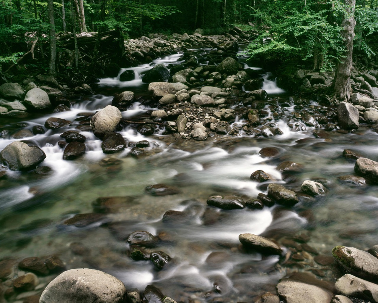 Water streams HD Wallpapers #15 - 1280x1024