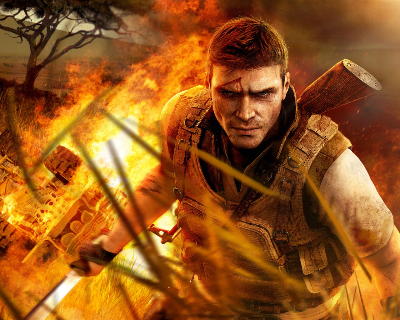 Games Warrior HD Wallpapers #25 - 1280x1024