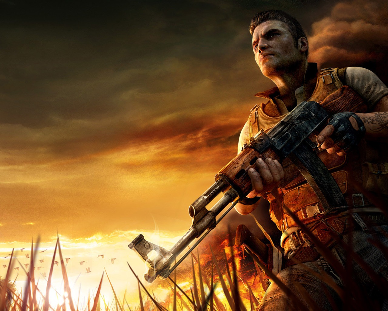 Games Warrior HD Wallpapers #28 - 1280x1024