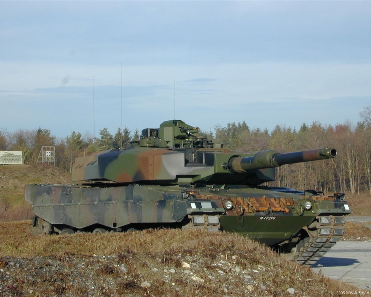 Leopard 2A6 Leopard 2A5 tanque #7 - 1280x1024